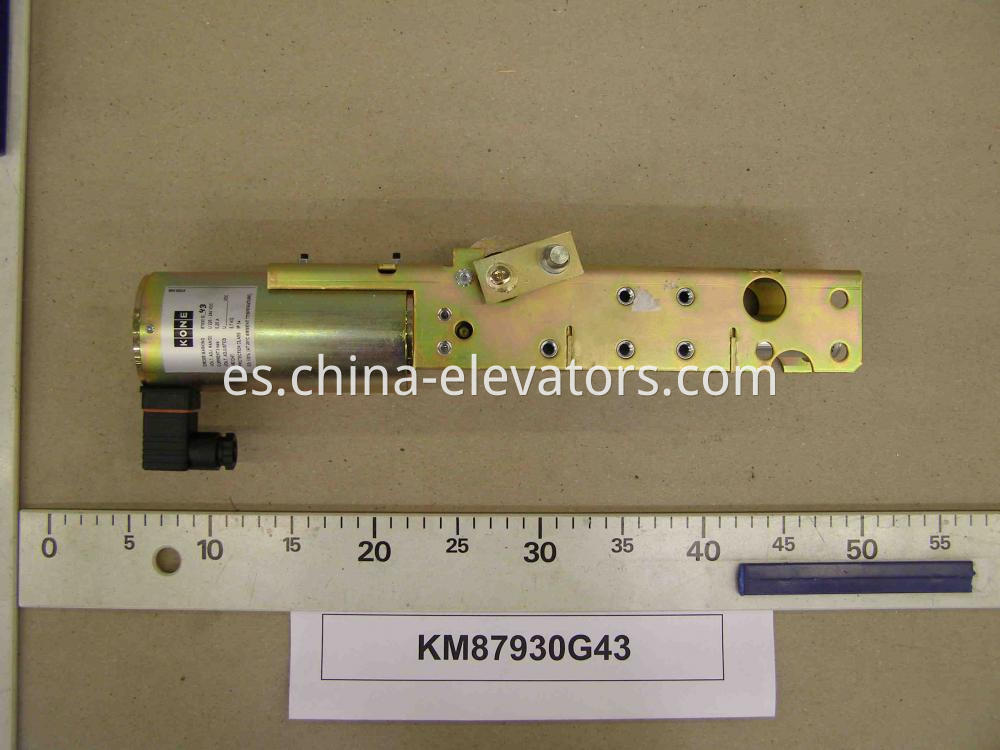 Imán de cerradura de puerta para ascensores KONE KM87930G43 Door Lock Magnet for KONE Elevators KM87930G43